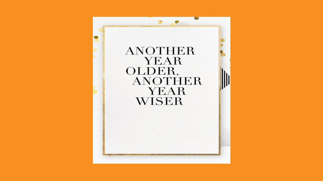 Melvyn’s Milestone Birthday