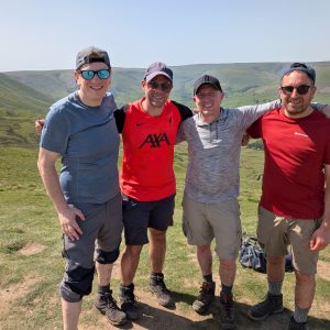 Daniel, Richard, Simon and Steven - National 3 Peaks for My Voice