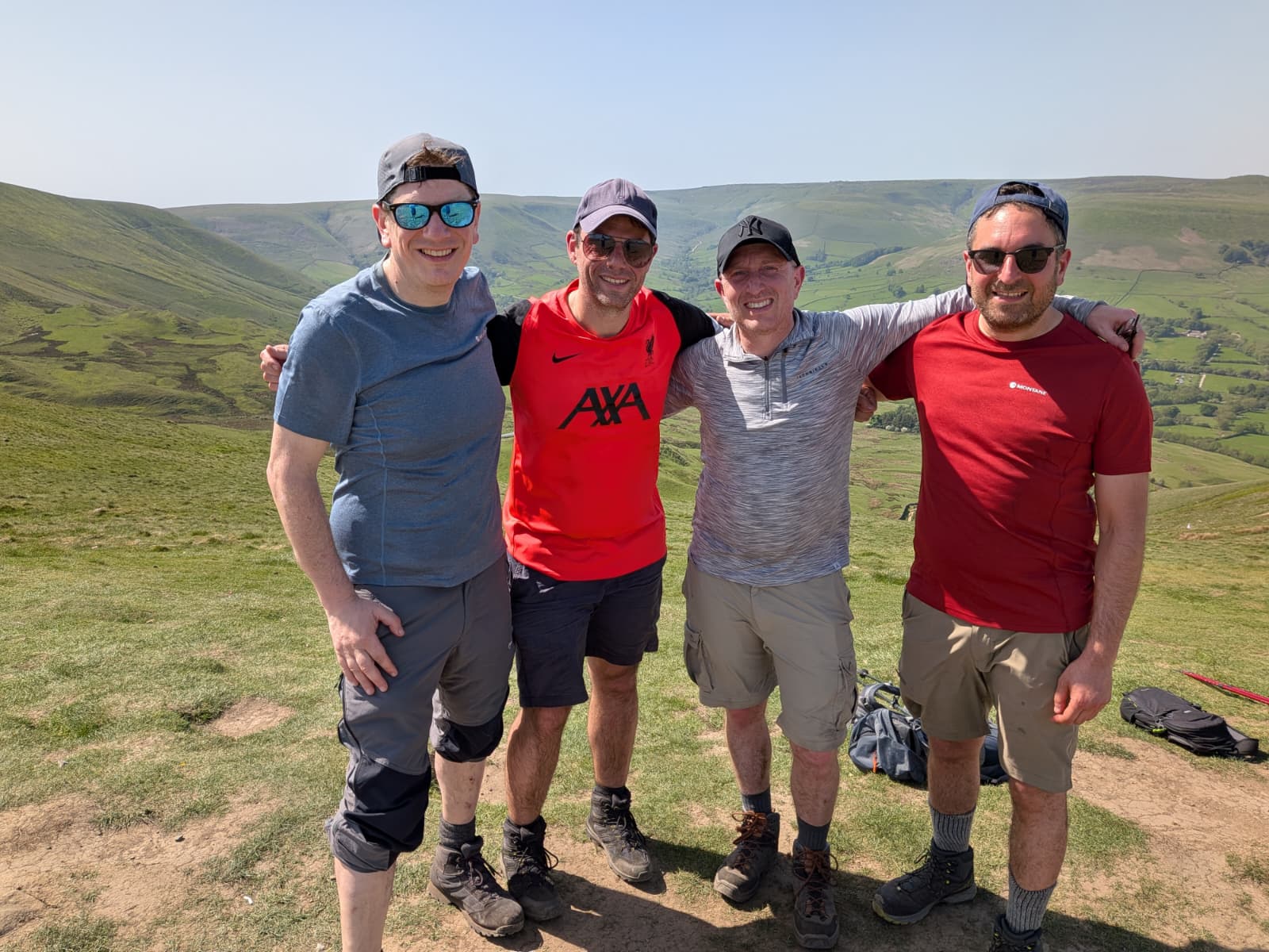 Daniel, Richard, Simon and Steven – National 3 Peaks for My Voice